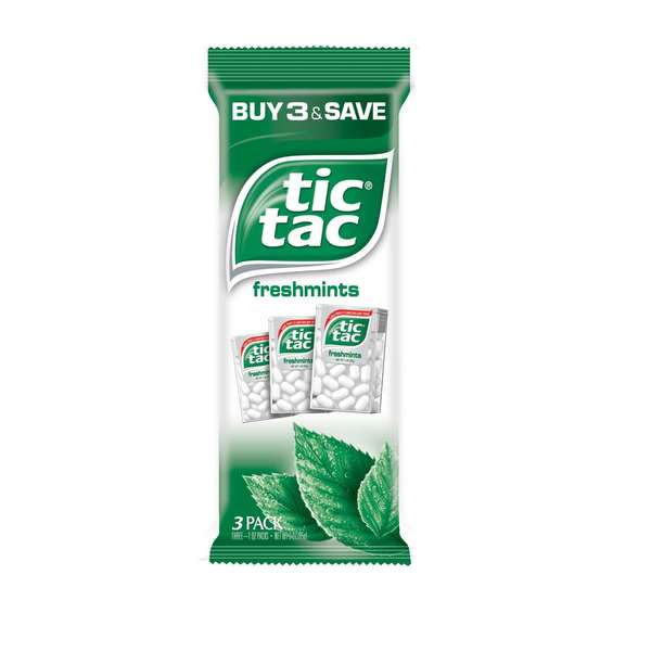 Tic Tac Tic Tac T60 Freshmint 3 Count, PK48 731